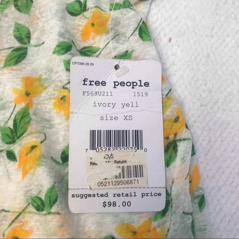 FREE PEOPLE xs tank top - Picture 6 of 7